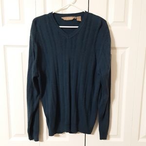 Taylor & Henry Men's Smokey Blue Sweater Size XL